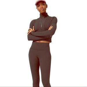 NWT lululemon 1/2 zip take it in stride jjacket